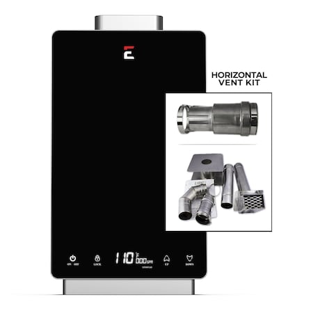 Eccotemp 14 " x 4.75 " x 23.9 " 80,000, Natural Gas i12-NGH